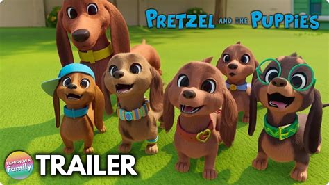 PRETZEL AND THE PUPPIES (2022) Trailer .